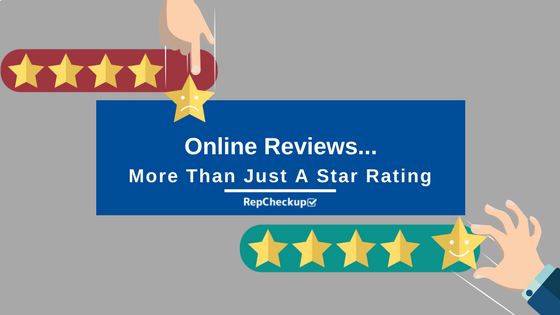 Online Reviews, More Than Just a Star Rating… 1