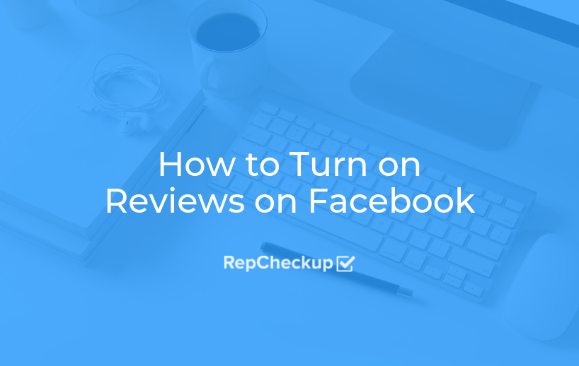 How to Turn on Reviews on Facebook 1